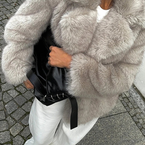 Ice Queen | Faux Fur Jacket - Ice Queen London